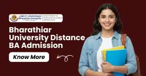 Bharathiar University Distance BA Admission
