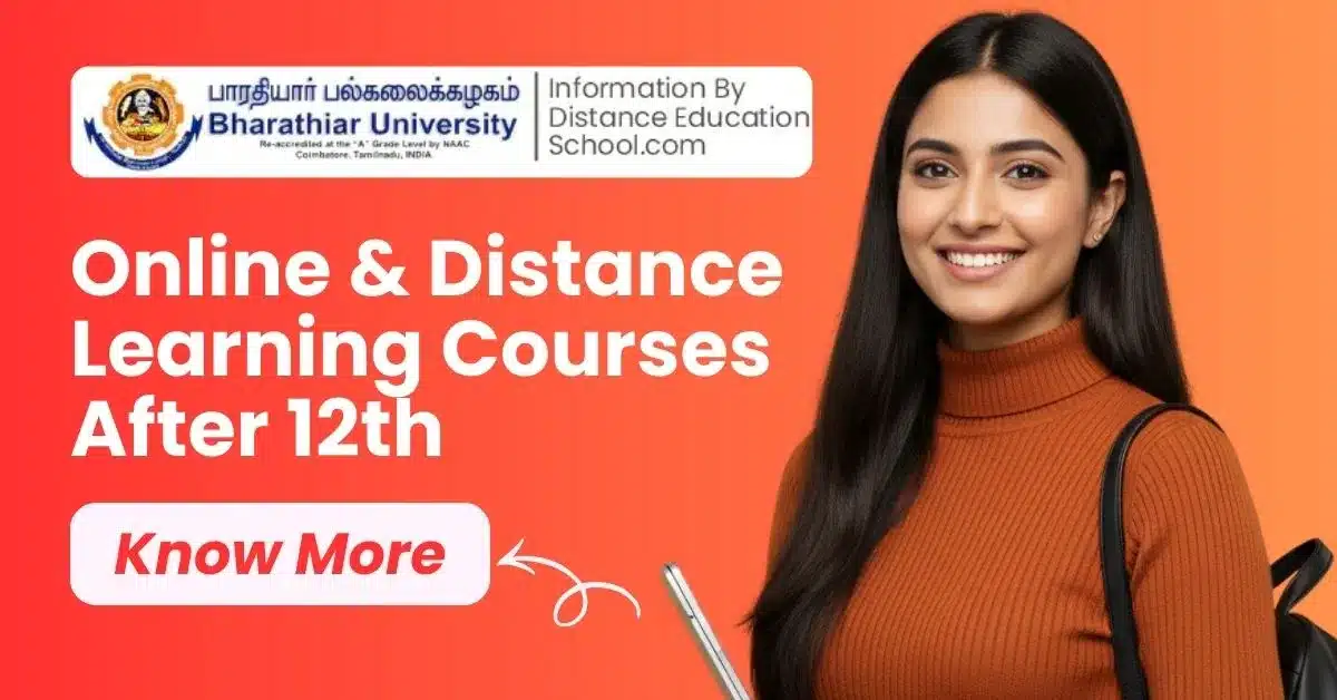 online and distance courses after 12th