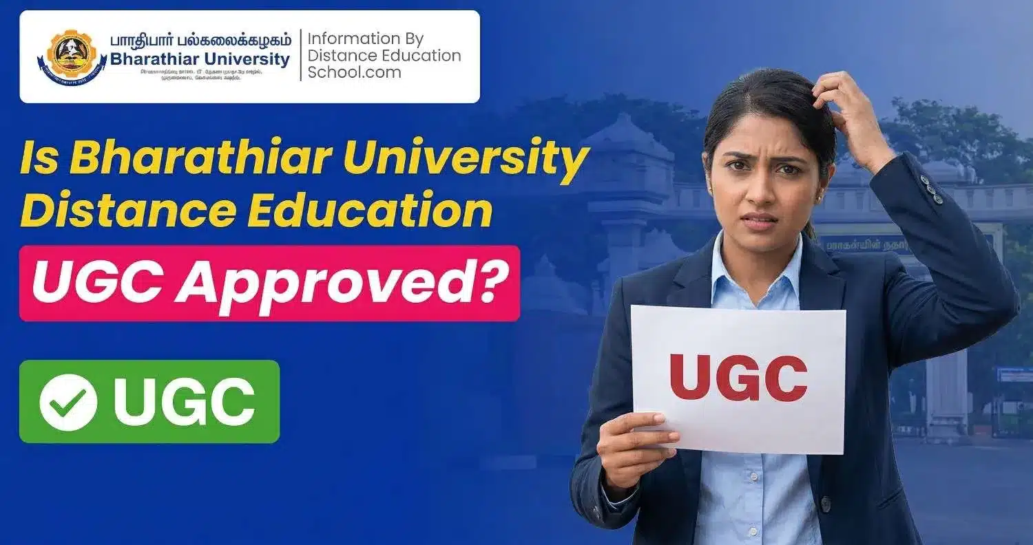 Is Bharathiar University Distance Education UGC Approved